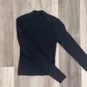 Abercrombie mock neck top